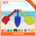 Plastic beach shovel toys sand set 3pcs